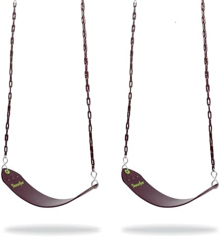 Swurfer 2 Pack Classic Playground Belt Tree Swing with Pinch…