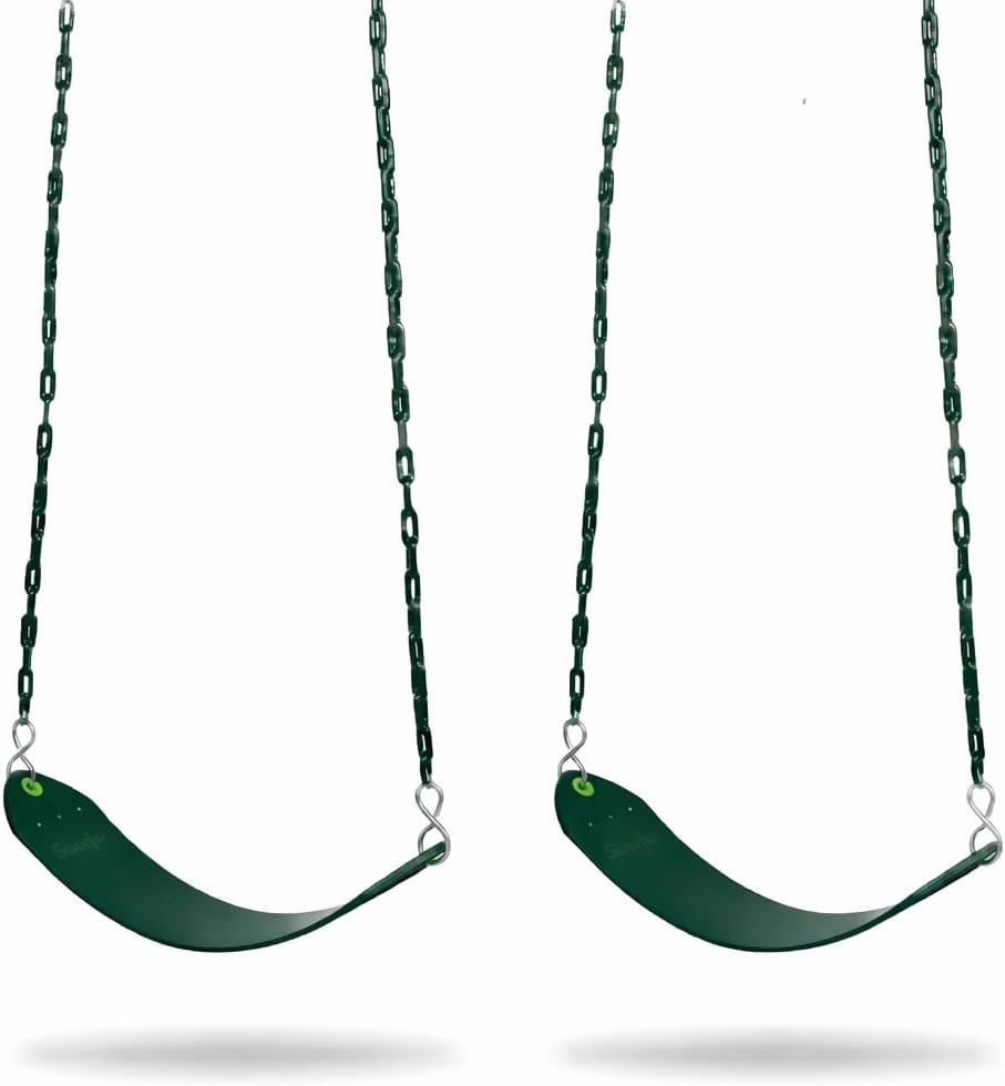 Swurfer 2 Pack Classic Playground Belt Tree Swing w/Pinch Free…