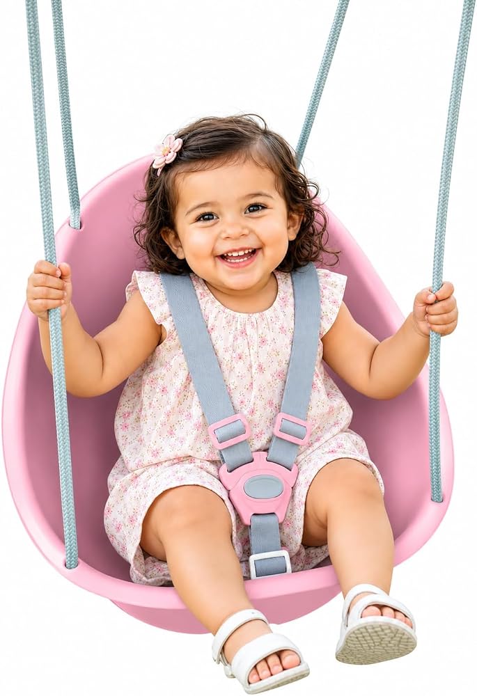 Swurfer Coconut Toddler Swing – Rose Pink