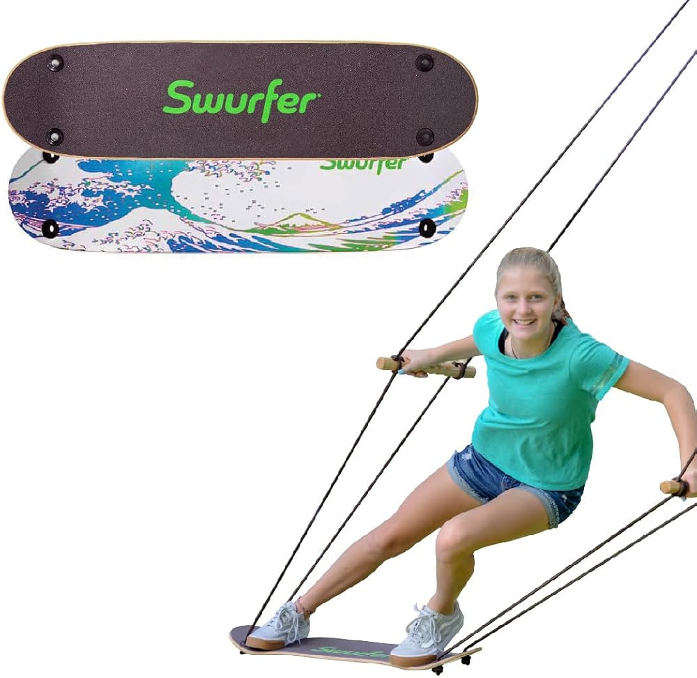 Swurfer TreeSkate Skateboard Swing