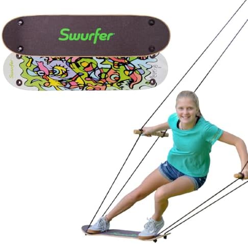 Swurfer TreeSkate Skateboard Tree Swing